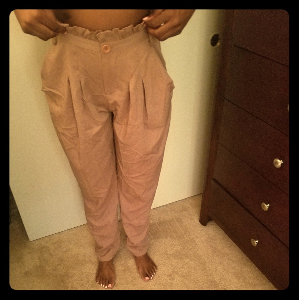 Highwaisted pant medium size:8-10